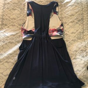 Lululemon All Tied Up tank with built in bra